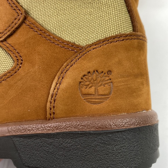 Timberland boys lace up Field  boots new in box size 1 - Picture 3 of 11